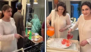 صبا فیصل کا افطار ڈنر لک تنقید کی زد